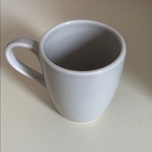 Light grey ceramic mug